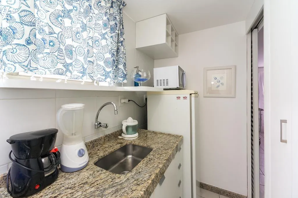 Studio Home Service Em Boa Viagem - Limpeza Lavanderia Internet Recife Apartment